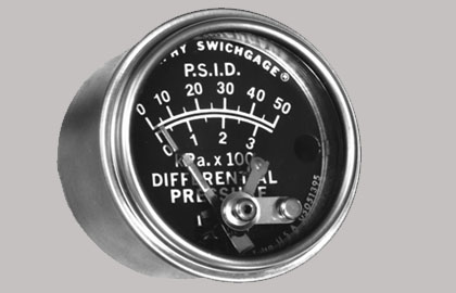 25DP and A25DP Mechanical Industrial Pressure Gauges